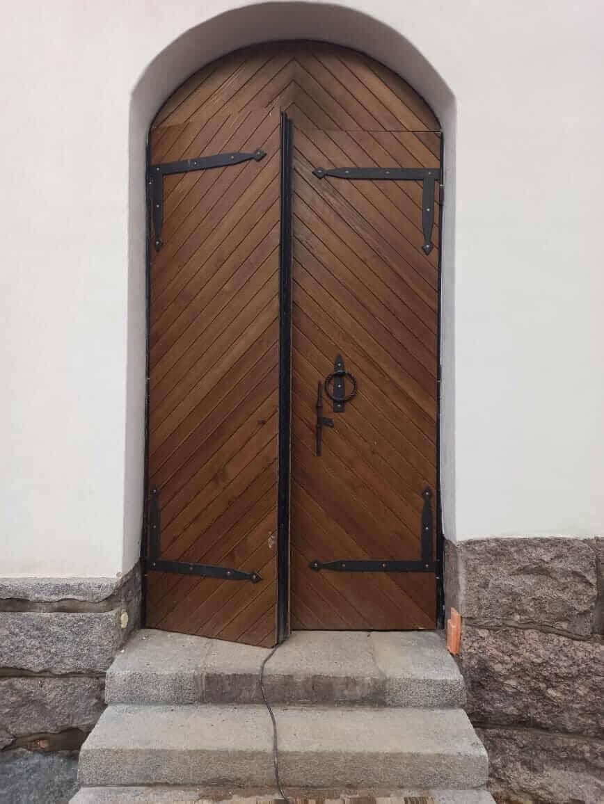 Реставрационные работы в Выборгском замке