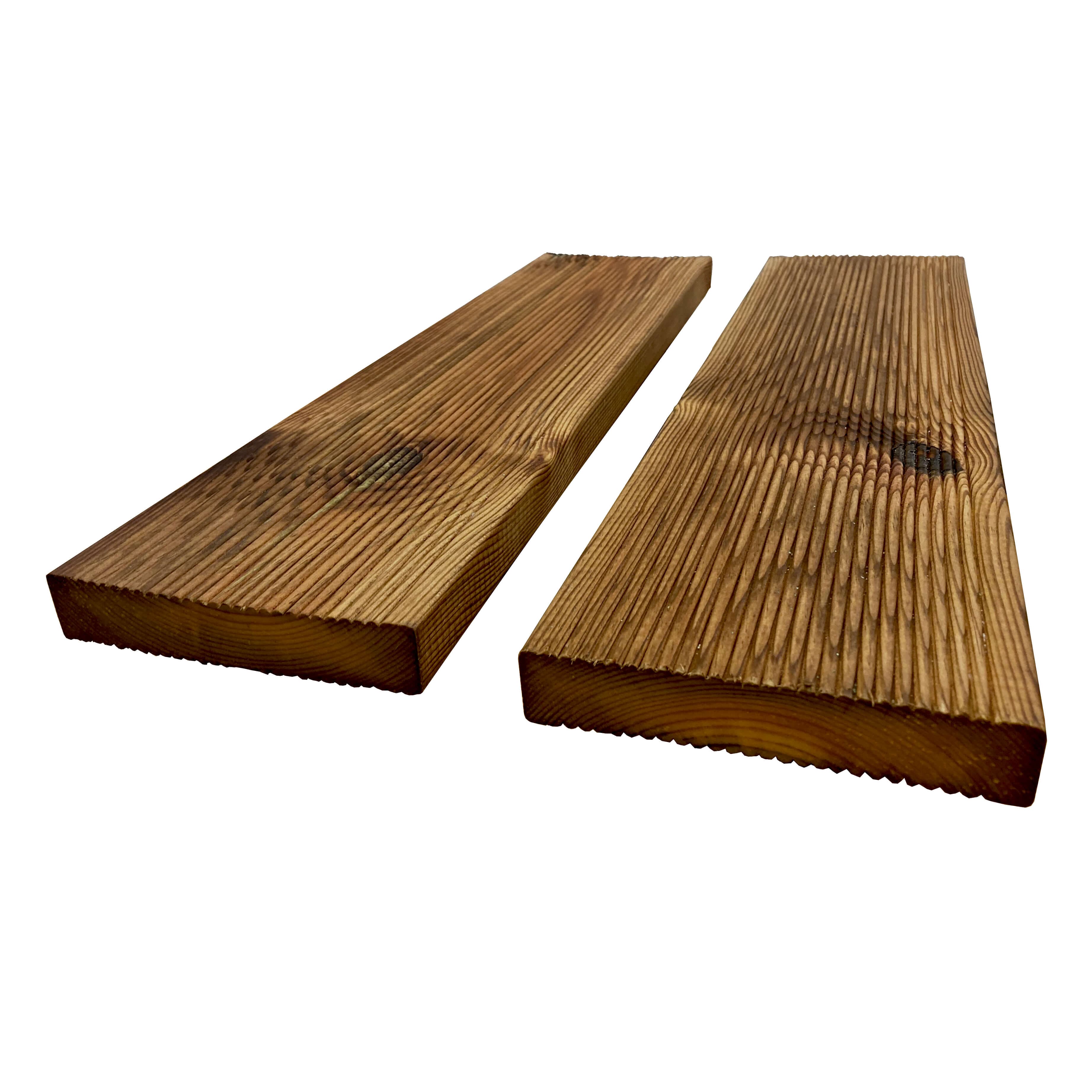 Террасная доска вельвет (двусторонняя) 28х145х6000 мм, сосна, сорт AB, импрегнированная 1