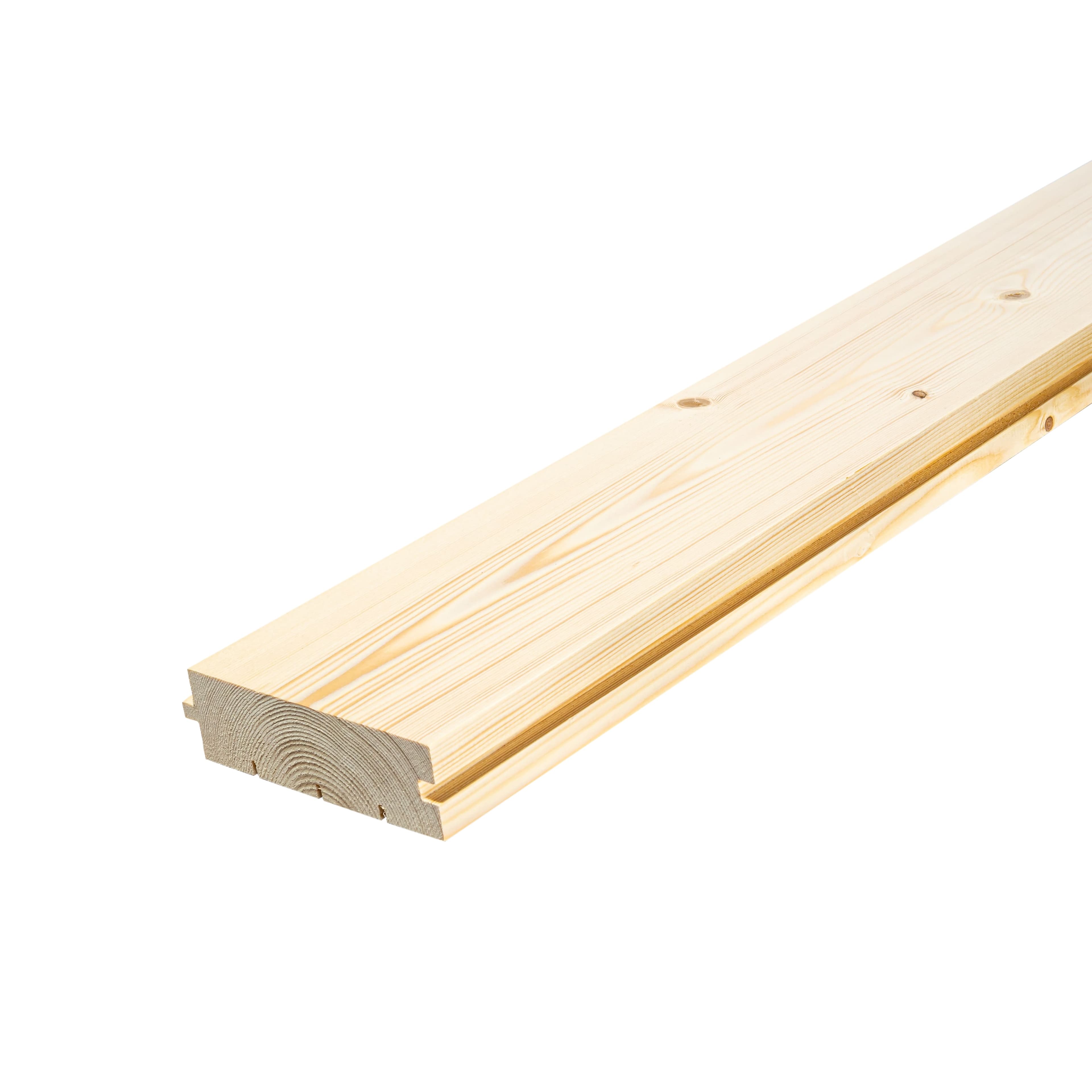 Шпунтованная доска для пола 45х145х6000 мм, хвоя (сосна, ель), сорт AB 1