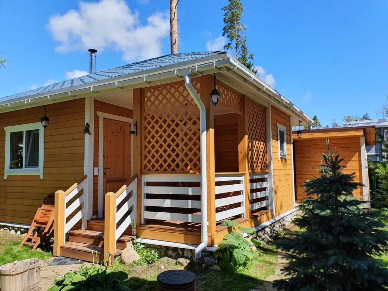 Деревянные перголы