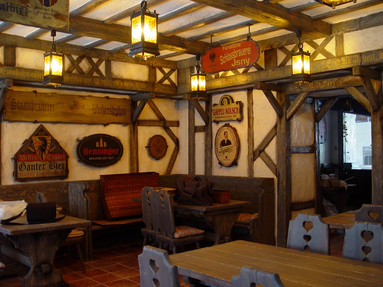 Отделка ресторана BIERGATREN