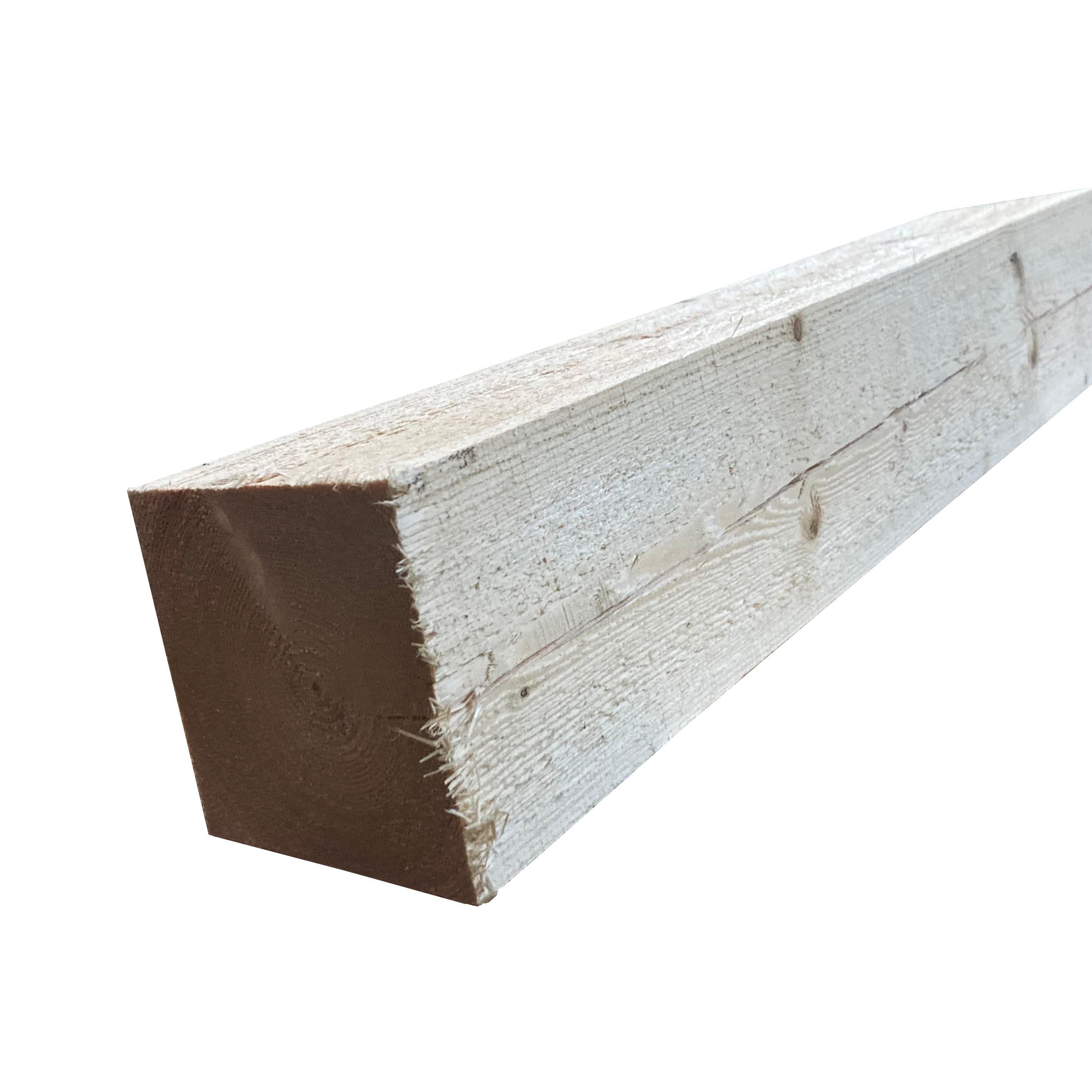 Брус обрезной естественной влажности 100х100х6000 мм, хвоя (сосна, ель), сорт 1-2 1